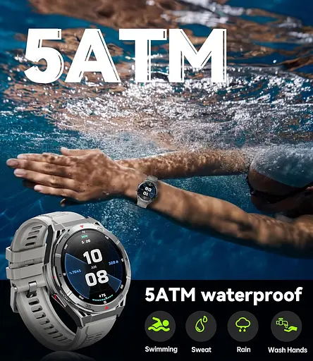 Часы Oukitel BT12 Grey - фото 4