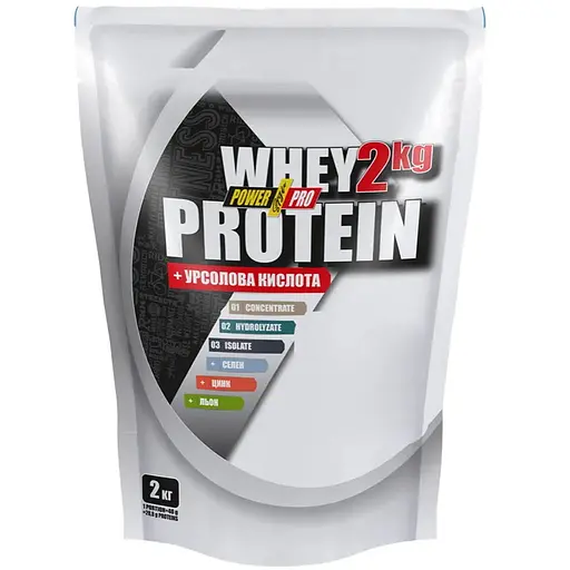 Протеїн Power Pro Whey Protein, 2 кг - Лісові ягоди - фото 1