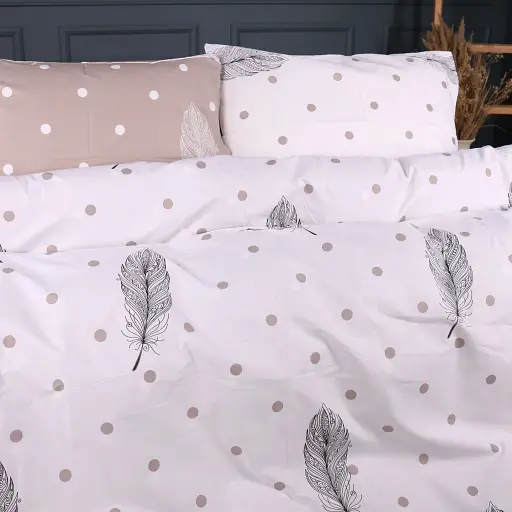 Наволочка MirSon Ranforce Elite Minimal Dots 60х60 см (2200013009399) - фото 3