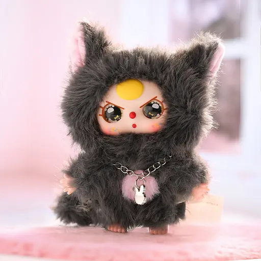 Колекційна м'яка іграшка-сюрприз з кільцем Pop Top Baby Three Котики та песики (CRP2601) - фото 7