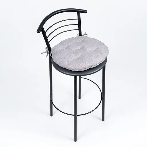 Подушка для стільця Sonex  Jordan Ø40 см сіра (SO102557) - фото 2