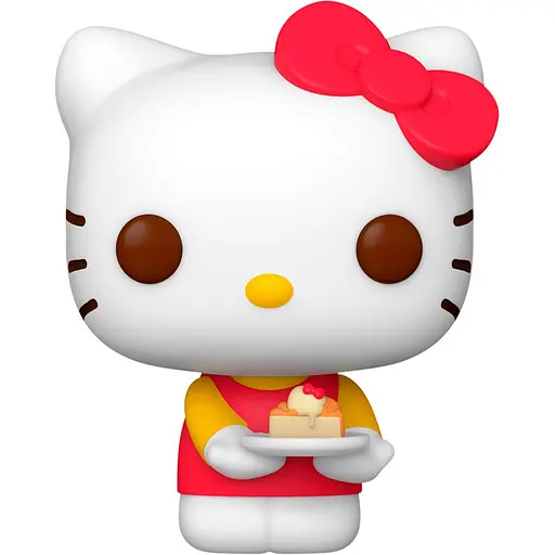 Фігурка Funko Pop! Hello Kitty and Friends: Хеллоу Кітті з десертом 9.6 см (80314) [132494]