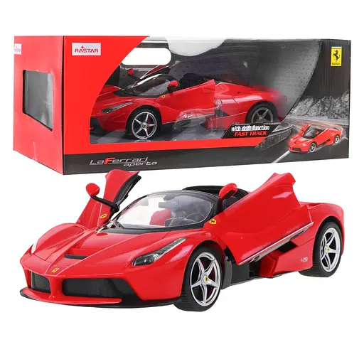 Машинка RASTAR Ferrari LaFerrari Aperta на дистанційному керуванні 1:14 червоний 75800