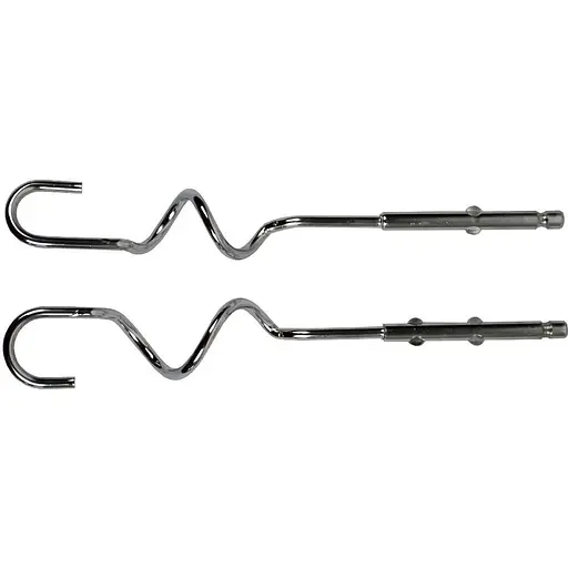 Ручний міксер Grunhelm GRM611 із насадками для замішування тіста 5 швидкостей 200 Вт Білий - фото 5