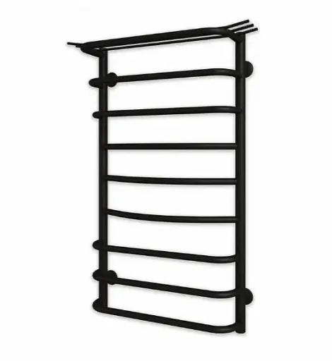 Рушникосушка водяна Deffi Юність П9 500х900 мм Чорний 30412 - фото 1