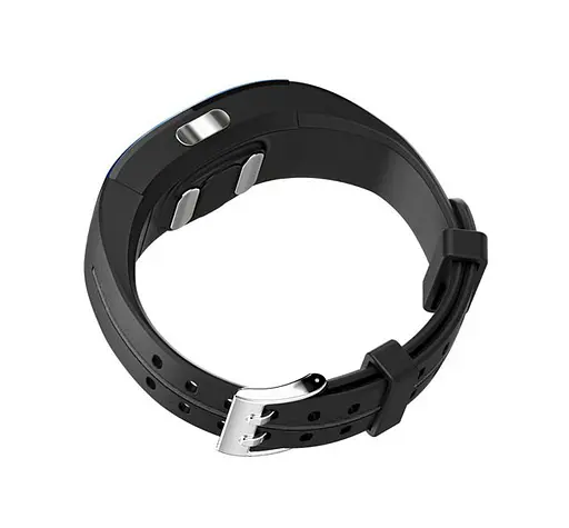 Розумний фітнес-браслет Lemfo P3 Plus з ЕКГ і тонометром (Чорно-синій) - фото 2