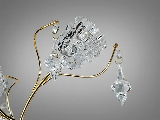 Дизайнерське світлодіодне бра Квіткові мотиви 2 Вт - фото 3