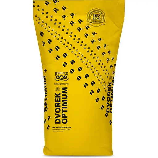 Комбікорм Dvorek Optimum стартовий для курчат, качок та гусей 0-8 тиж 10 кг