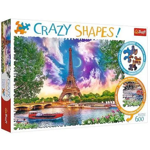 Пазл Trefl Crazy Shapes Небо над Парижем 600 эл. (11115)