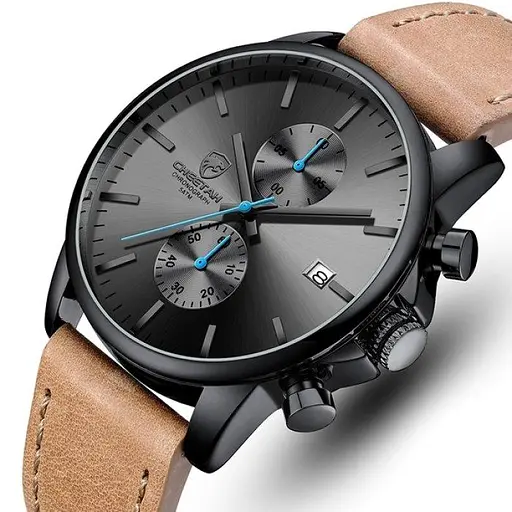 Мужские наручные часы Cheetah Hepard Black - фото 2