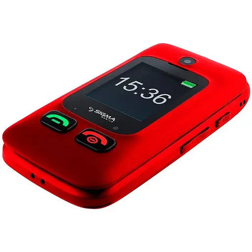 Мобільний телефон (бабушкофон) Sigma mobile Comfort 50 Shell Duo Red (4827798212325) - фото 4