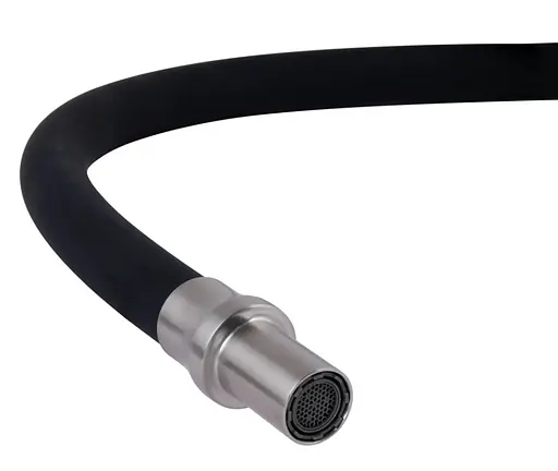 Змішувач для кухні Lidz Aria 020F3 з гнучким виливом з підключенням для питної води LDARI020F3BNK37647 - фото 5