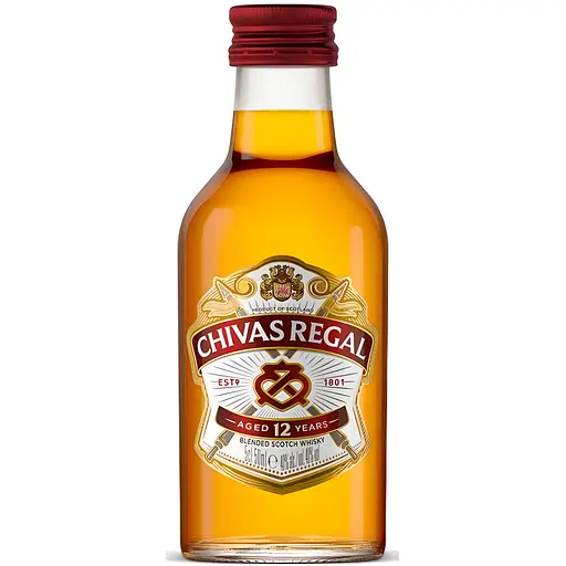 Виски Chivas Regal 12 years old 40% 0.05 л (60063)