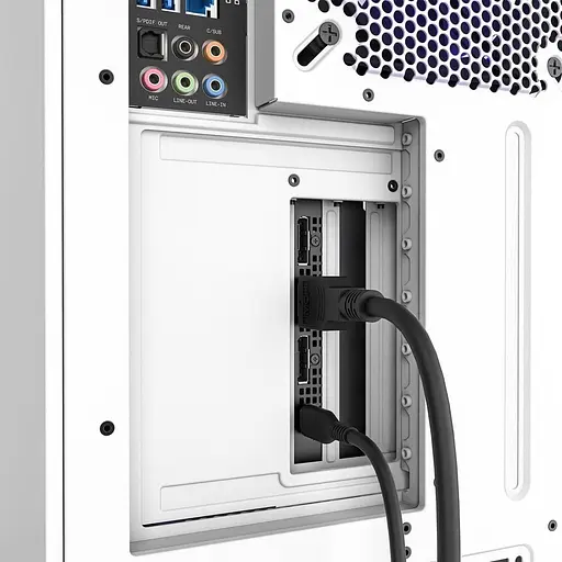 Підставка для відеокарти NZXT Vertical GPU Mounting Kit - White (AB-RH175-W1) - фото 8