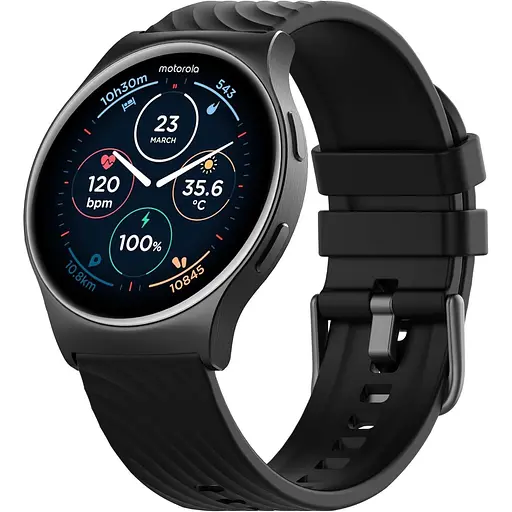 Смарт-часы Motorola Moto Watch 120 Phantom Black (MOSWZ120-PB) [138667] - фото 3