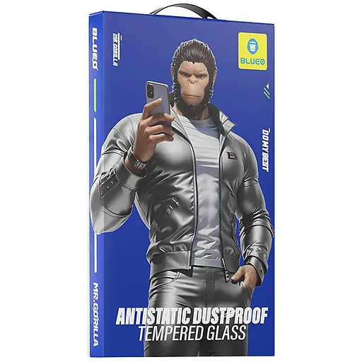 Захисне 2.5D скло Blueo Full Cover HD для Apple iPhone 11 Pro/X/XS 5.8 Чорний - фото 3