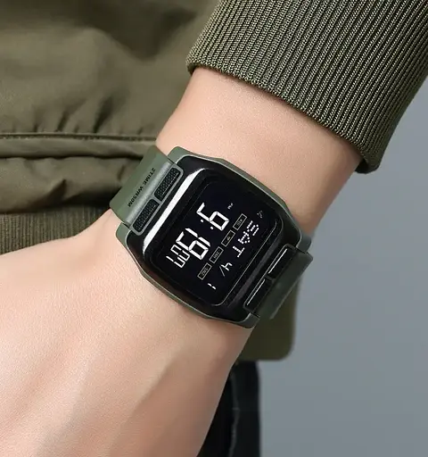 Годинник чоловічий спортивний наручний Skmei 2193 (Зелений) - фото 4