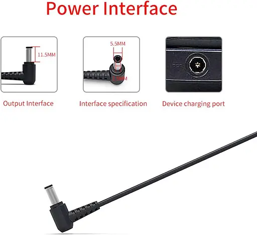 Заміна адаптера змінного струму для ноутбука Delippo 19,5 В 6,15 А для Lenovo V570 Z570 Y460 Y570 V475 - фото 2