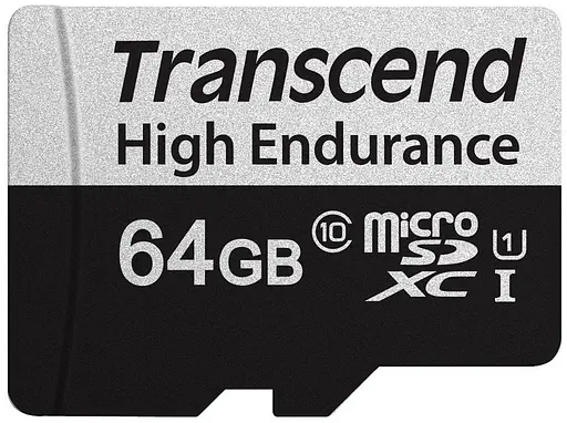 Transcend Карта пам'яті microSD 64GB C10 UHS-I U1 High Endurance (85TB) - фото 2