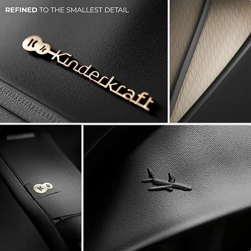 Коляска прогулянкова Kinderkraft Pilot 2 Midnight Black (SPILO02BLK0000) - фото 23