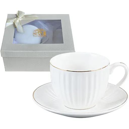 Чашка з блюдцем S&T Франческа (23194-00)