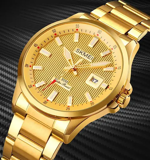 Наручний годинник Skmei 1654 Gold, 1654GD (18393) - фото 4