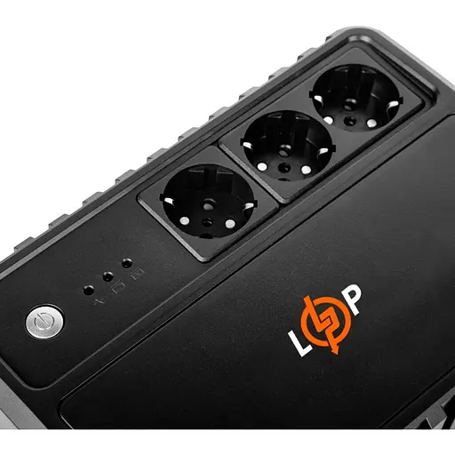 Источник бесперебойного питания (ИБП) LogicPower LP-U600VA-3PS 360W (16158) [107265] - фото 2