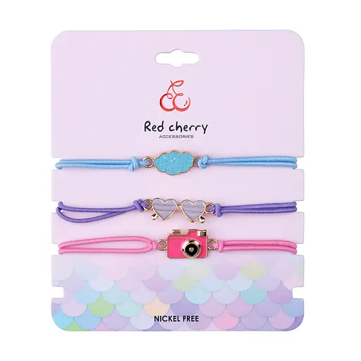 Набор браслетов Яркие моменты 3шт, IDEA11-HB8730