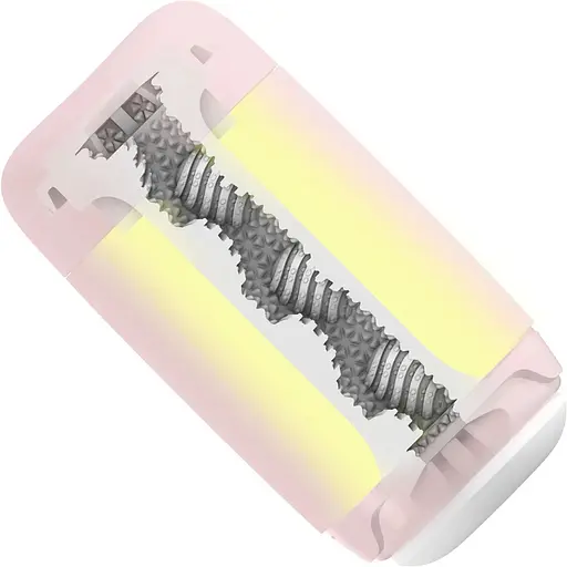 Мастурбатор Tenga Puffy Strawberry Pink - фото 4