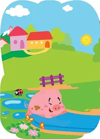 Рюкзачок із наліпками. Кошеня Сніжинка - фото 2