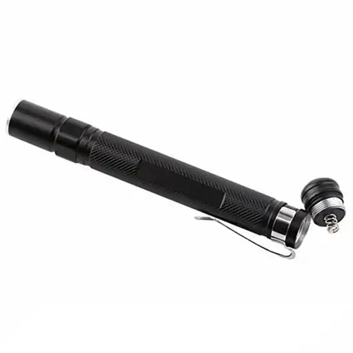 Фонарь ручной PLD 706-XPE с красным светом 2хААА 1 режим zoom Черный - фото 3