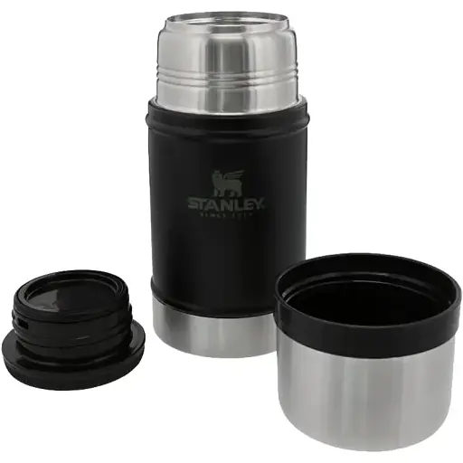 Харчовий термоконтейнер Stanley Classic Legendary Matte 0.75 л Black - фото 2
