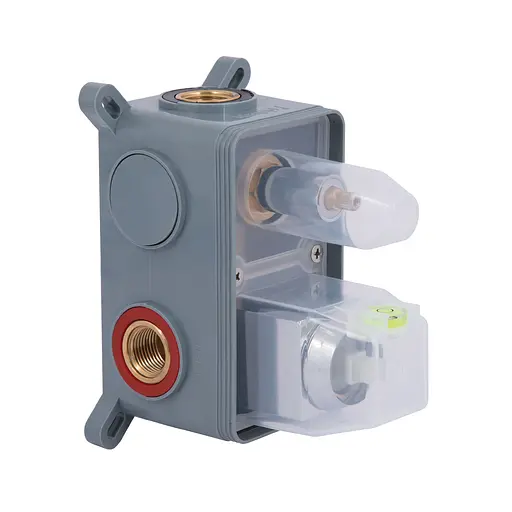 Душова система для душу Qtap Gemini прихованого монтажу на два споживача QTGEM113CRM45696 CRM, Хром - фото 11