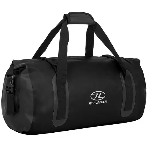 Сумка дорожня водозахисна Highlander Mallaig 35L Black (DB107-BK) - фото 1