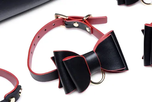 Набор для BDSM Master Series Bow - Luxury BDSM Set With Travel Bag - фото 7
