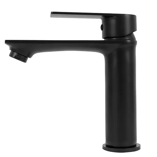 Смеситель для умывальника Rea Mayson низкий black REA-B5100 Черный матовый - фото 3