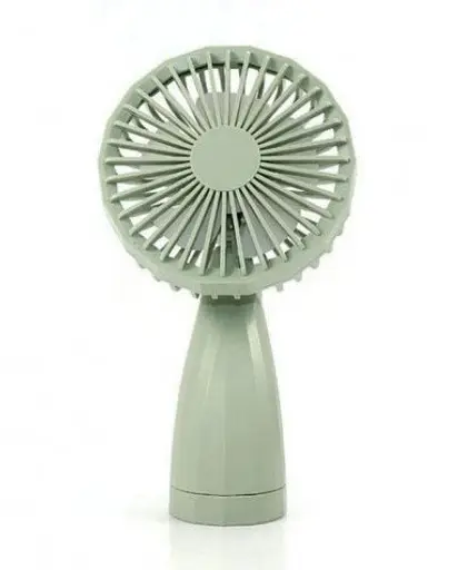 Ручной портативный вентилятор Mini Fan 6601 на аккумуляторе с ручкой мини вентилятор - фото 2