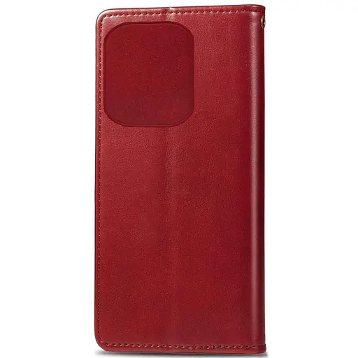 Кожаный чехол-книга GETMAN Gallant (PU) для TECNO Spark 10 Красный - фото 4