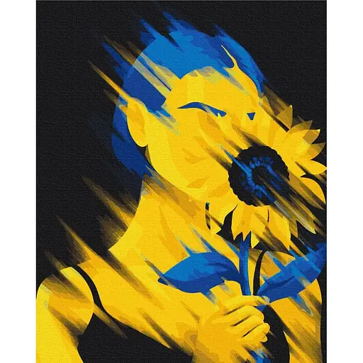 Картина за номерами Ми розквітнемо! Поліна Скуріхіна Brushme 40x50 см кольорова 000221267