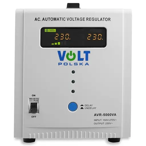 Стабілізатор напруги Volt Polska AVR 5000VA 150Vac-270Vac - фото 3
