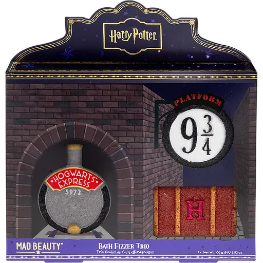 Набор бомбочек для ванной Mad Beauty Гарри Поттер 3 шт. (WHP-19338-6) - фото 1