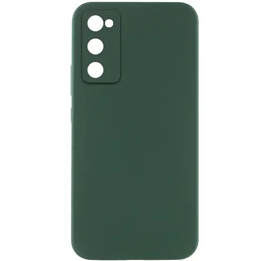 Чехол Silicone Cover Lakshmi Full Camera (AAA) для Samsung Galaxy S20 FE Зеленый / Cyprus Green