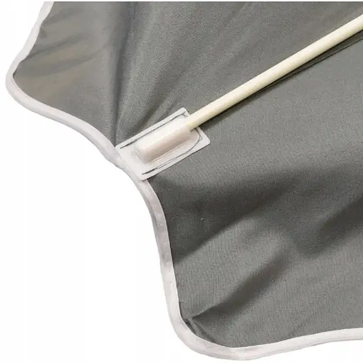 Зонт садовый Jumi Garden 200х130см серый - фото 10