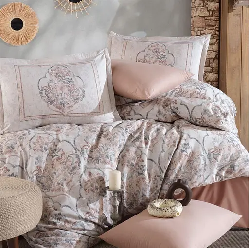 Постільна білизна Hezen V1 Bej Ранфорс Clasy pbe0052079 - фото 2