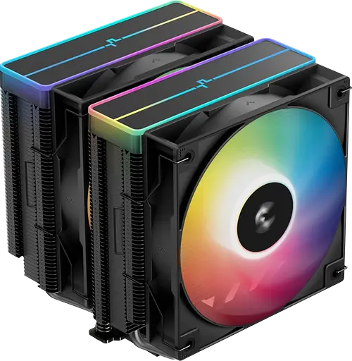 Повітряне охолодження DeepCool AG620 V2 ARGB Black (R-AG620-BKAMMN-GJD)