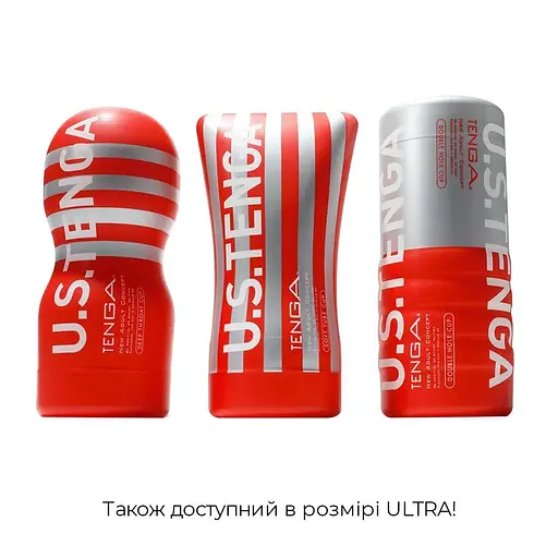 Мастурбатор Tenga Dual Feel Cup двусторонний, с двумя независимыми каналами, класичний - фото 6