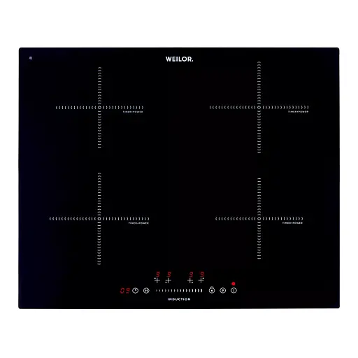 Поверхня індукційна Weilor WIS 640 Black - фото 3