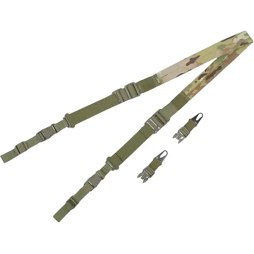 Ремінь Kiborg 2-точковий для АК РПК MultiCam (1000-k8017) - фото 3