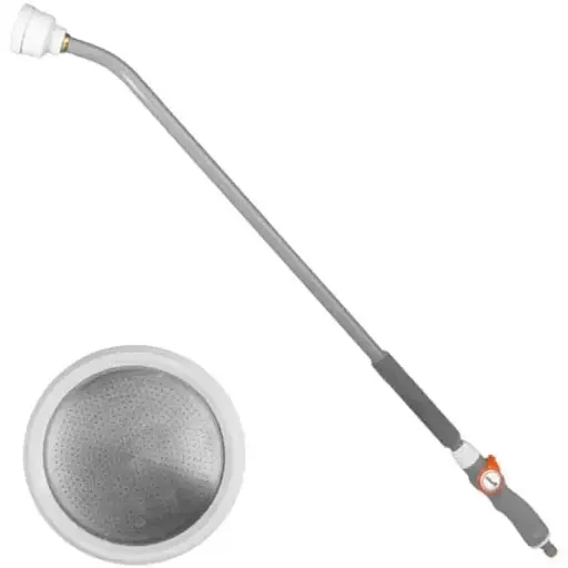 Зрошувач ручний Bradas WHITE LINE з насадкою ситечко 94 см PRO PLUS WL-EN62M - фото 1