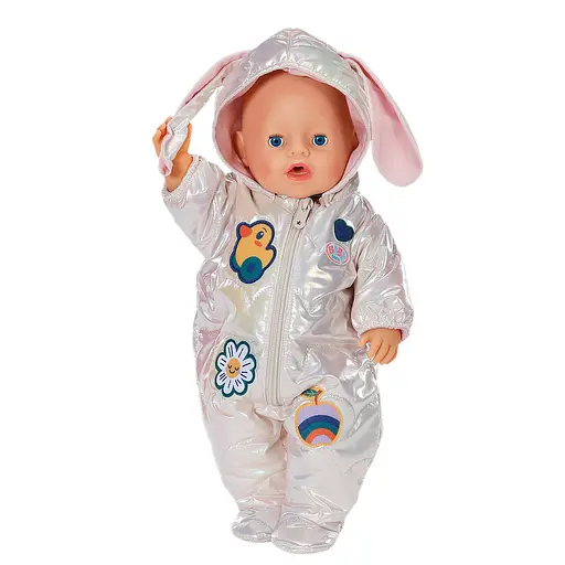 Одяг для ляльки Baby Born Комбінезон Зайчика 43 см (838174) - фото 3